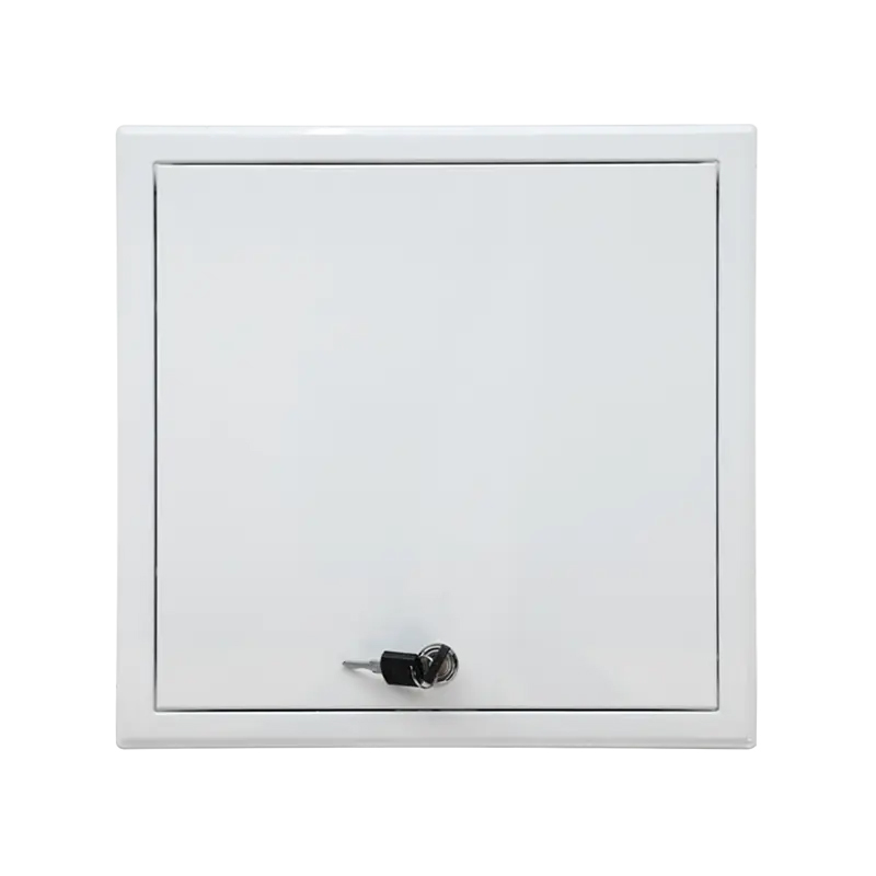 Panneau d'accès en acier SS-AP210 avec serrure à clé